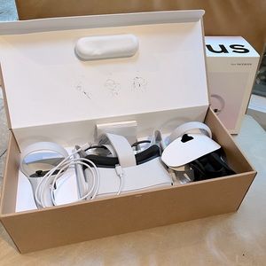 Oculus Quest 2. Complete set. Only used once. Very fun and popular VR.